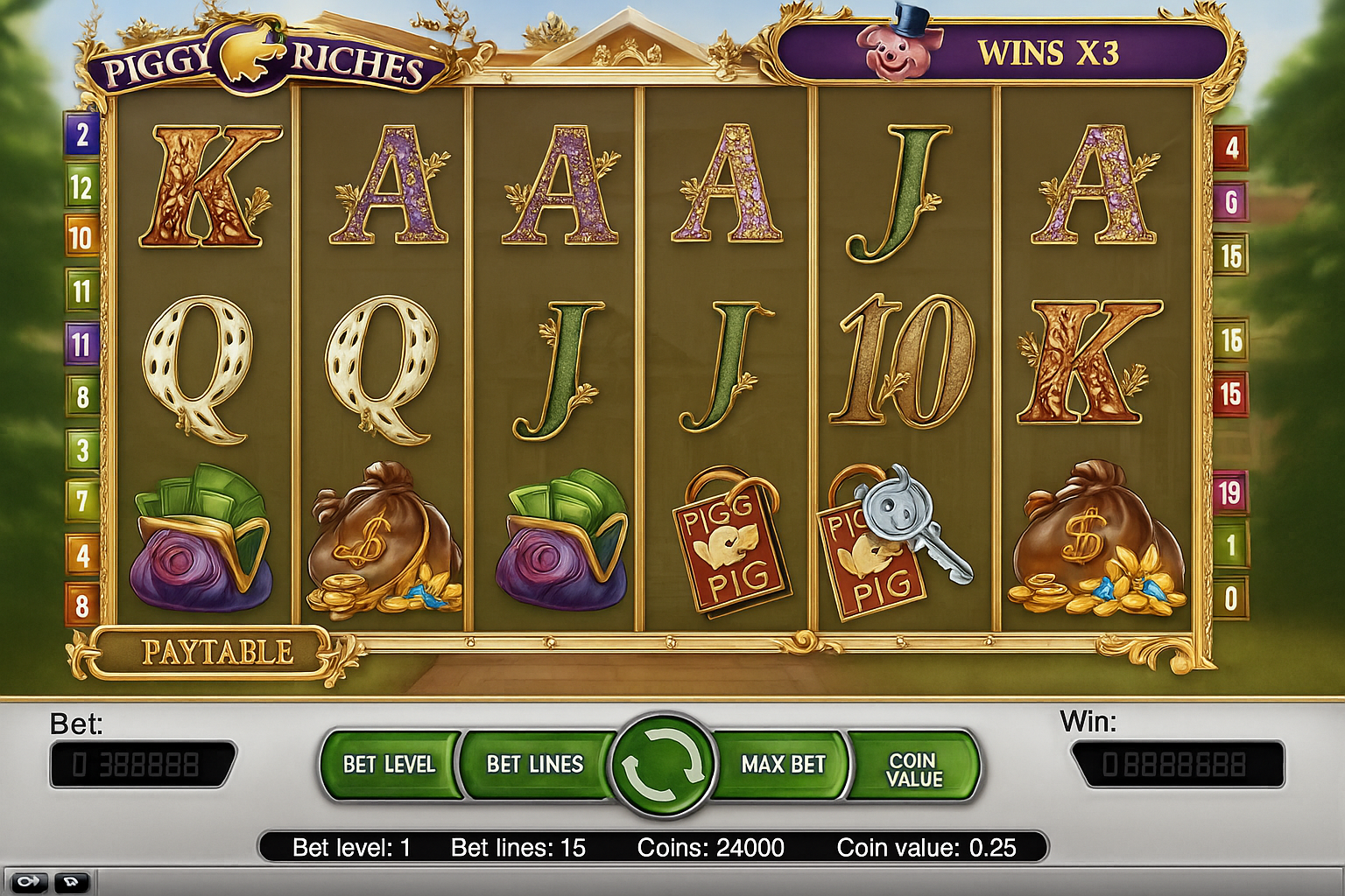 Piggy Riches gameplay